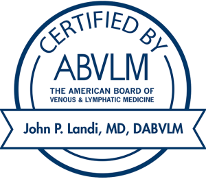 The American Board of Venous and Lymphatic Medicine Dr John Landi Certification